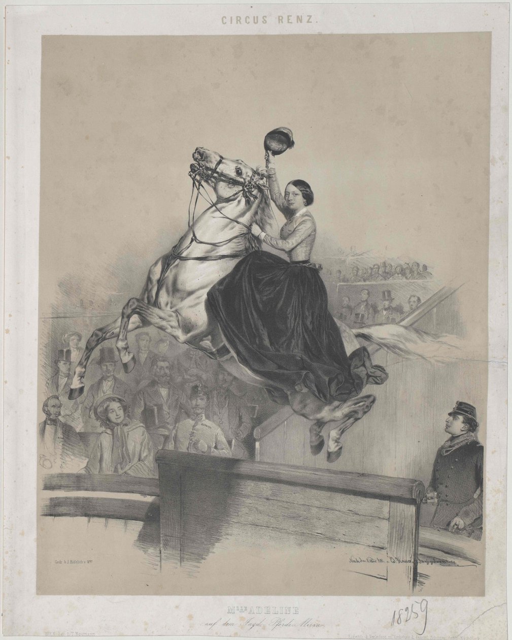 Miss Adeline alkotó: Artist Unknown