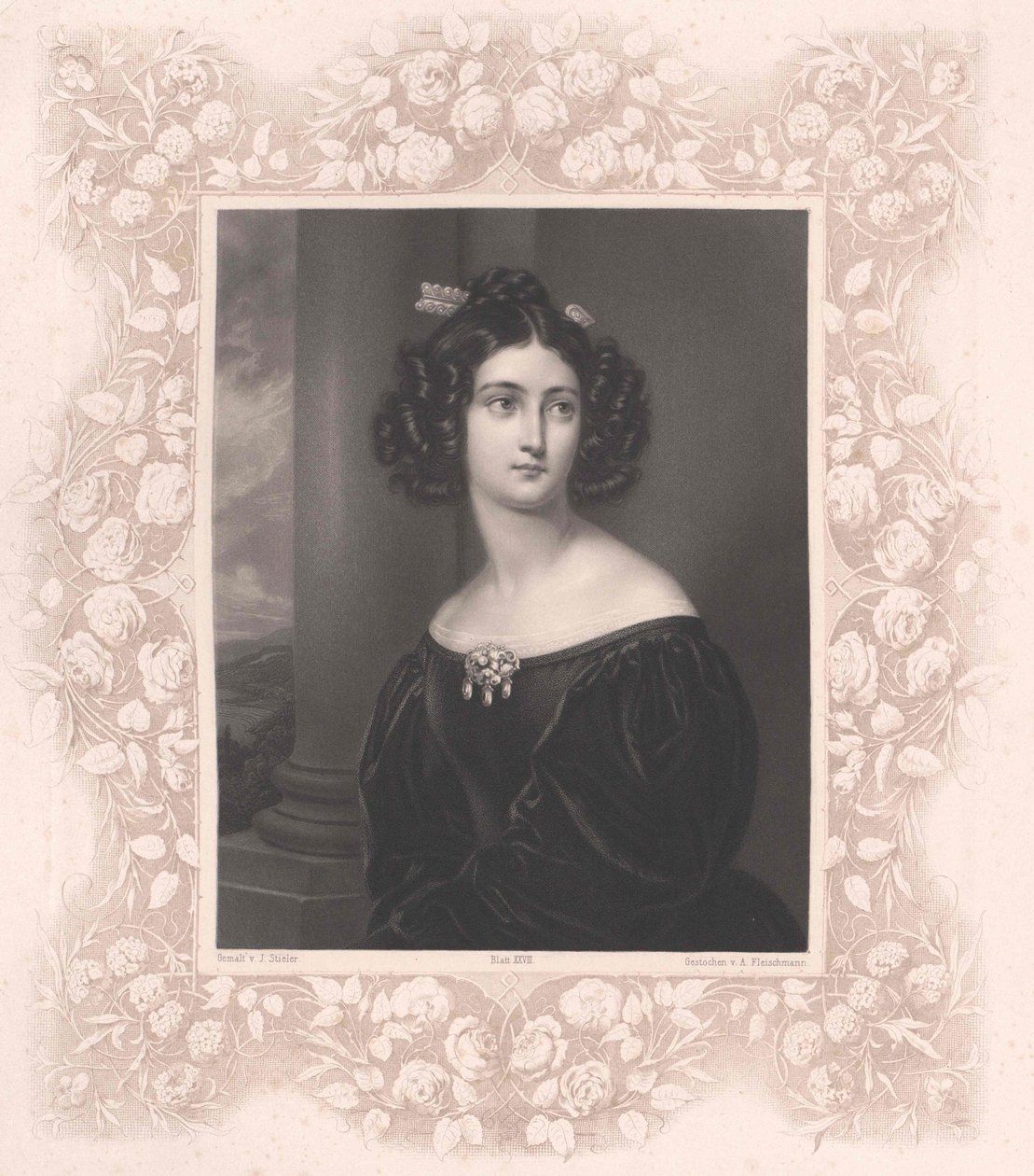 Nanette Kaula (nyomtatás) alkotó: Artist Unknown