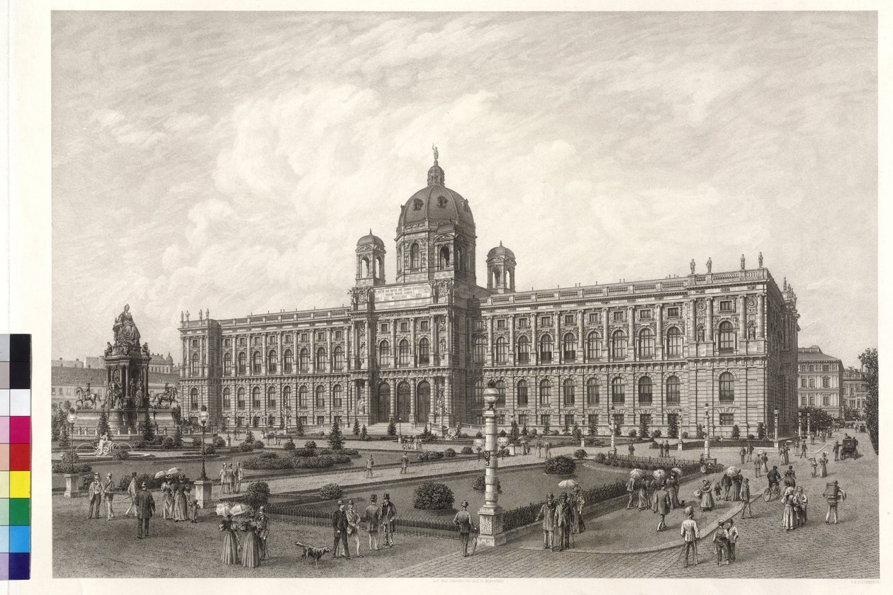 Természettudományi múzeum Bécsben alkotó: Artist Unknown