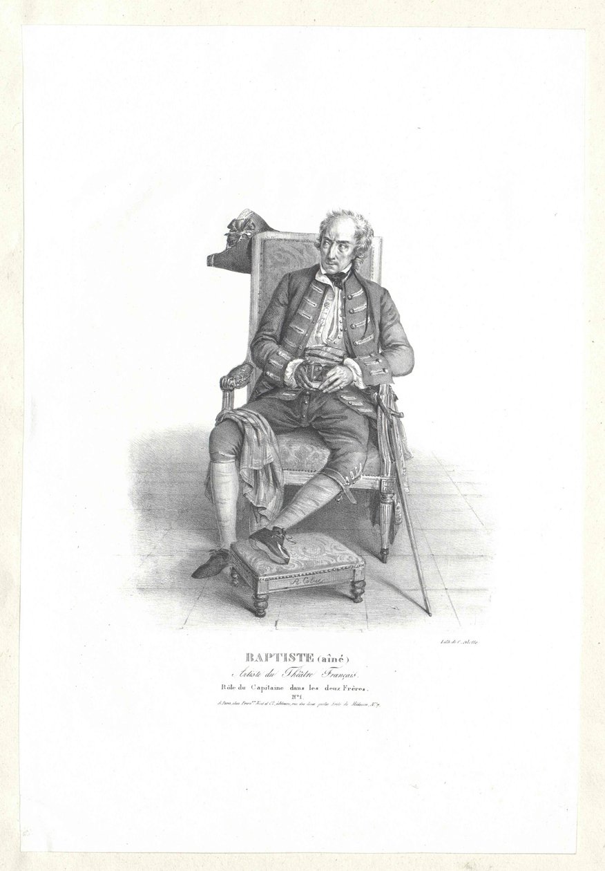 Nicolas Anselme Baptiste alkotó: Artist Unknown