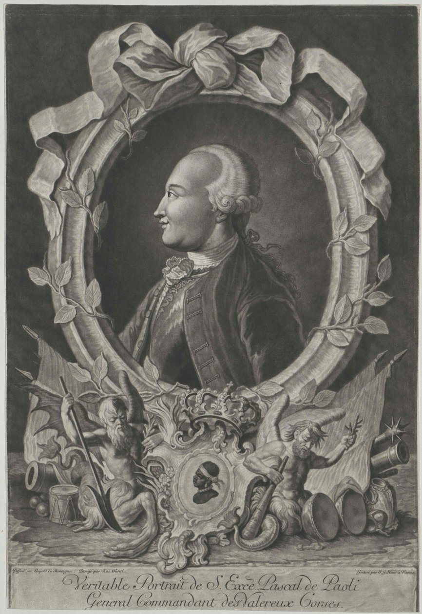 Pasquale Paoli alkotó: Artist Unknown