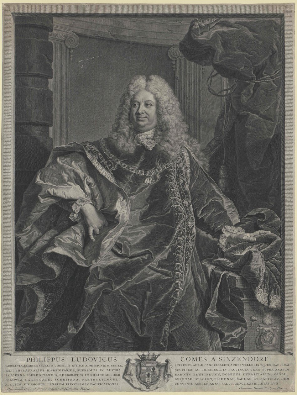 Philipp Ludwig Sinzendorf gróf alkotó: Artist Unknown