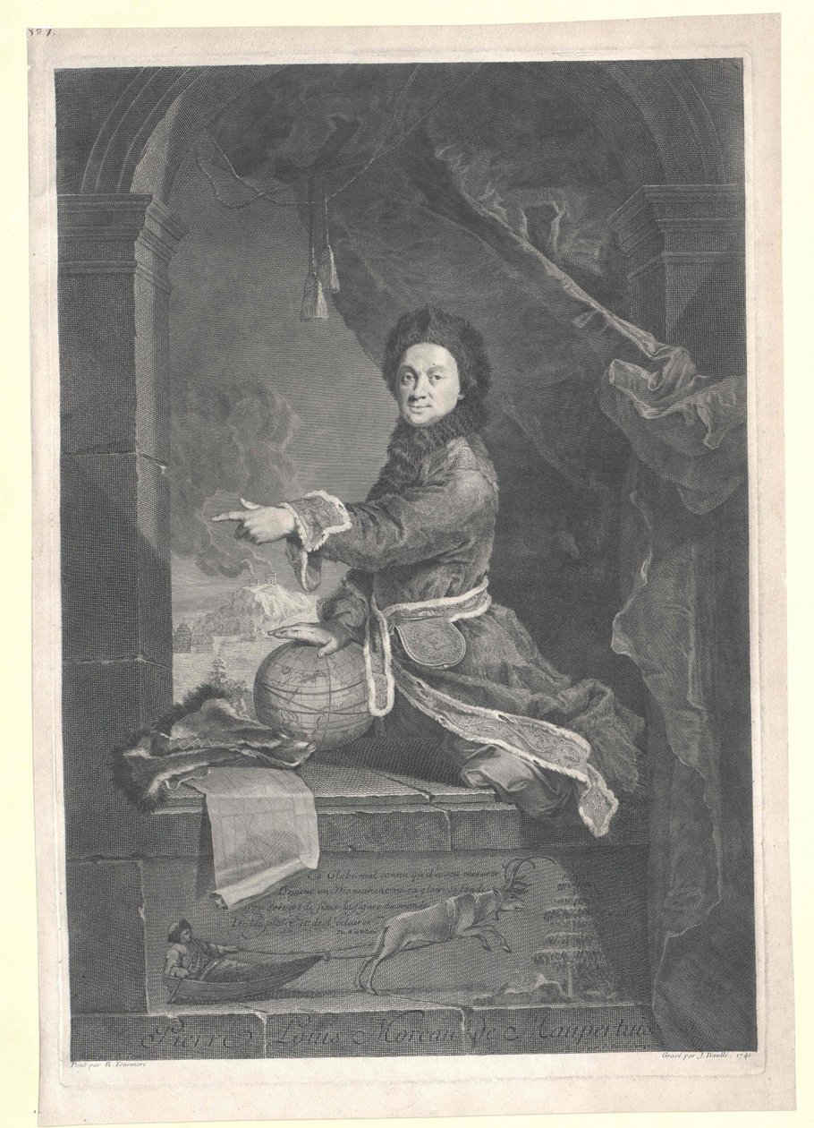 Pierre Louis de Maupertuis alkotó: Artist Unknown