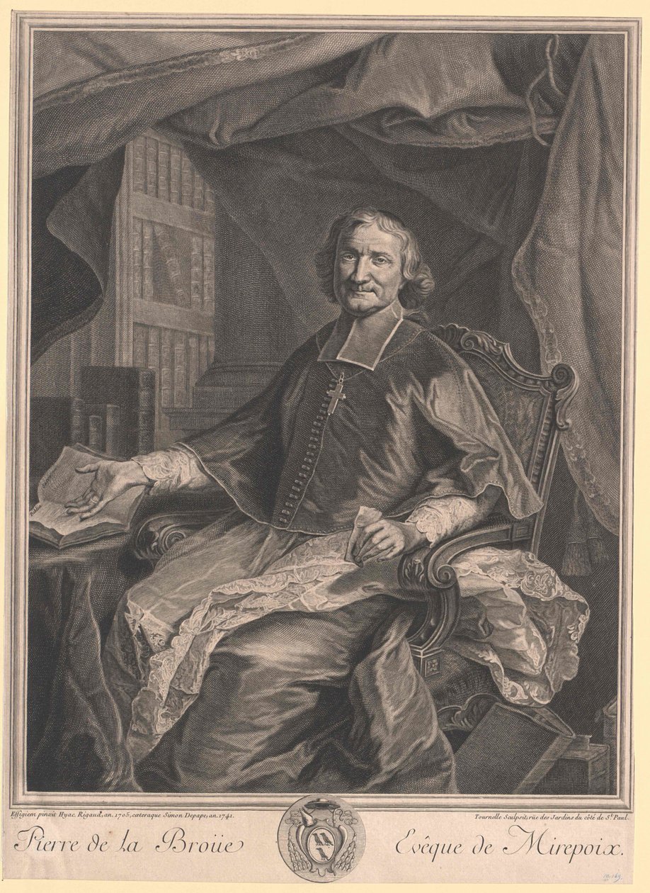 Pierre de La Broue szentháromság püspök La Broue alkotó: Artist Unknown