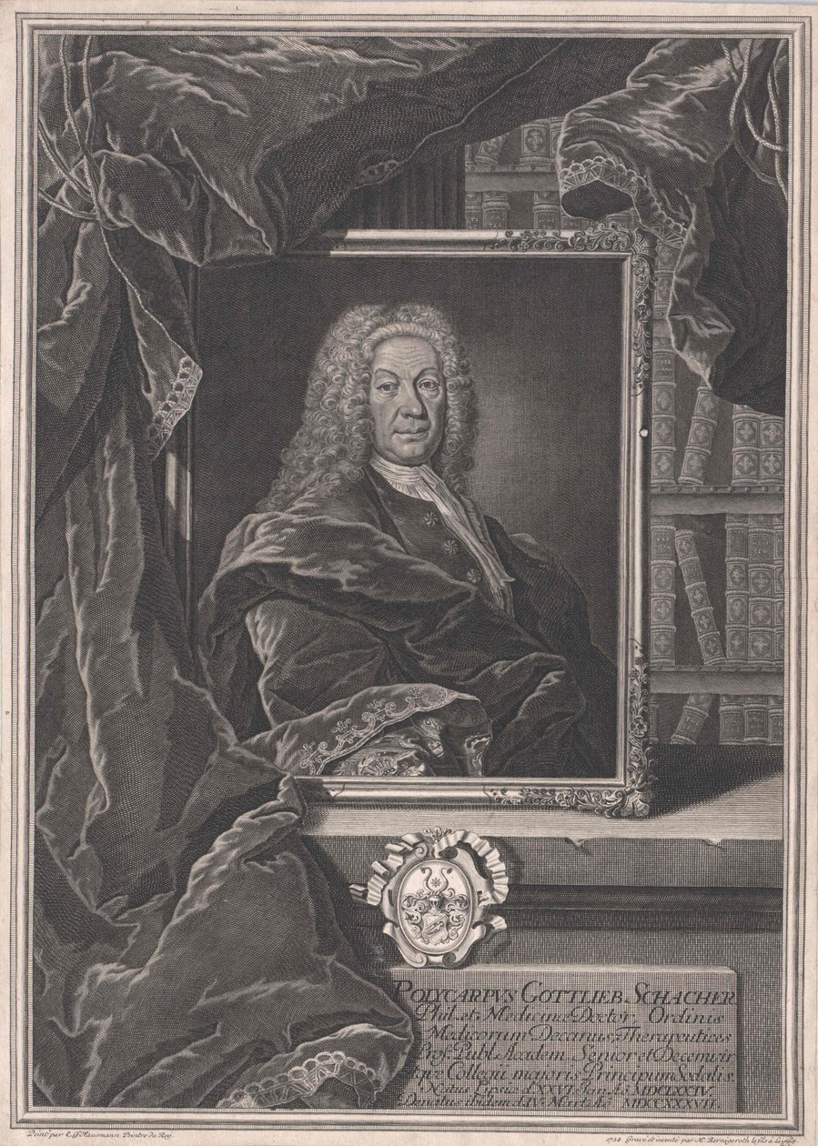 Polycarp Gottlieb Schacher alkotó: Artist Unknown