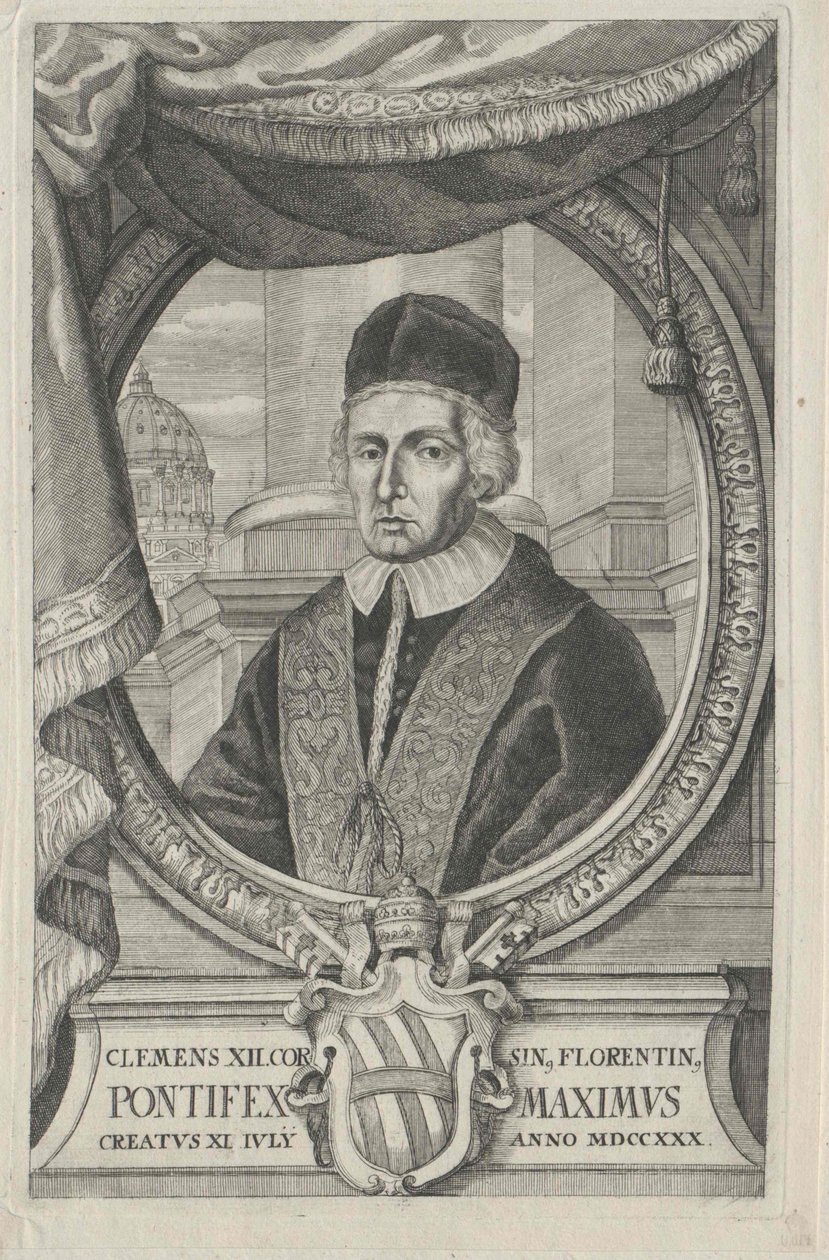 XII. Kelemen pápa (nyomtatás) alkotó: Artist Unknown