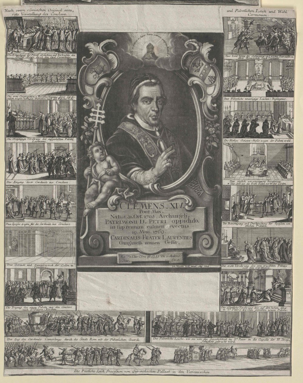 XIV. Kelemen pápa alkotó: Artist Unknown