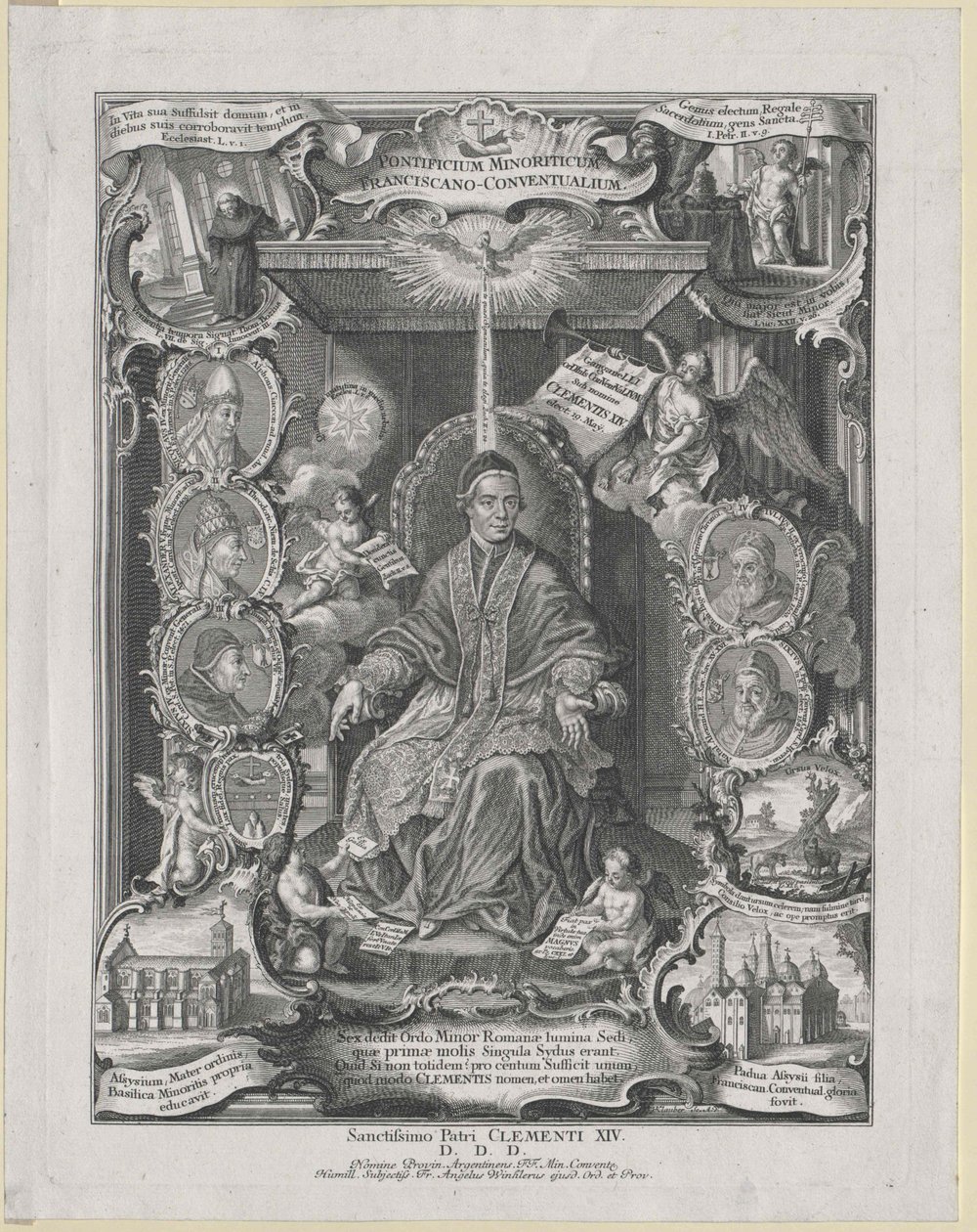 XIV. Kelemen pápa alkotó: Artist Unknown