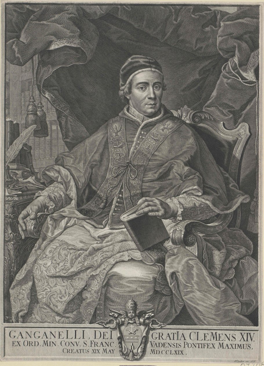 XIV. Kelemen pápa alkotó: Artist Unknown