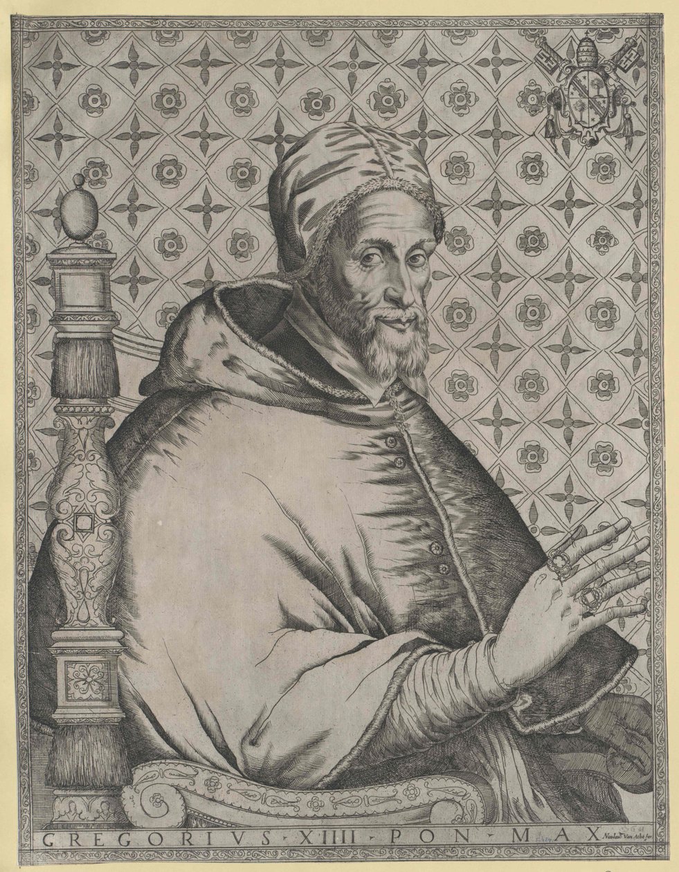 XIV. Gergely pápa alkotó: Artist Unknown