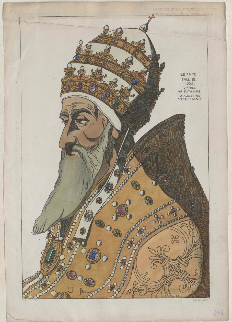 III. Pál pápa alkotó: Artist Unknown