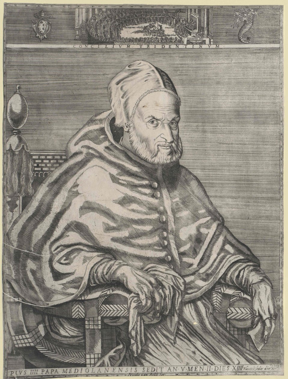 IV. Pius pápa alkotó: Artist Unknown