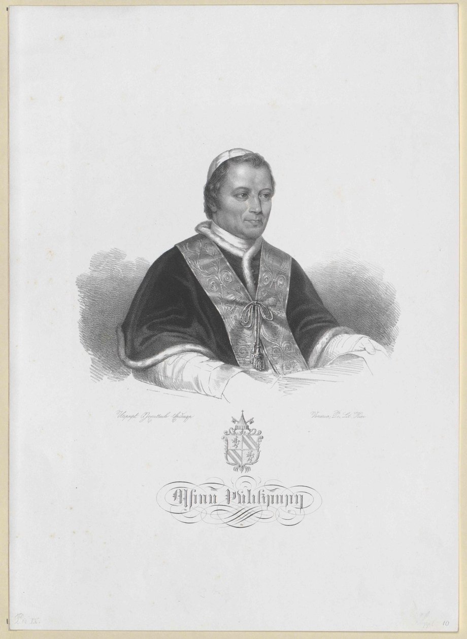 IX. Pius pápa alkotó: Artist Unknown