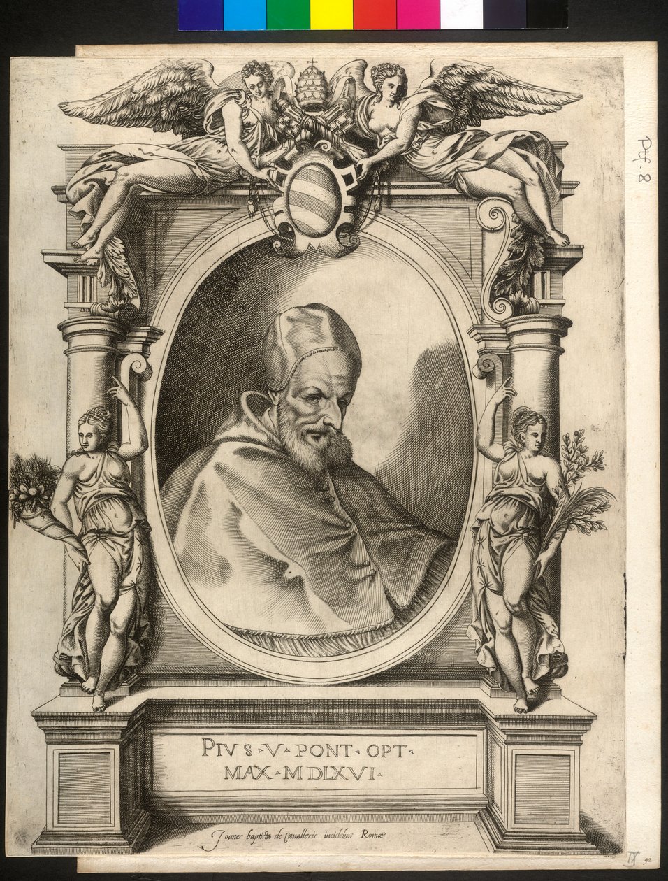 V. Pius pápa alkotó: Artist Unknown
