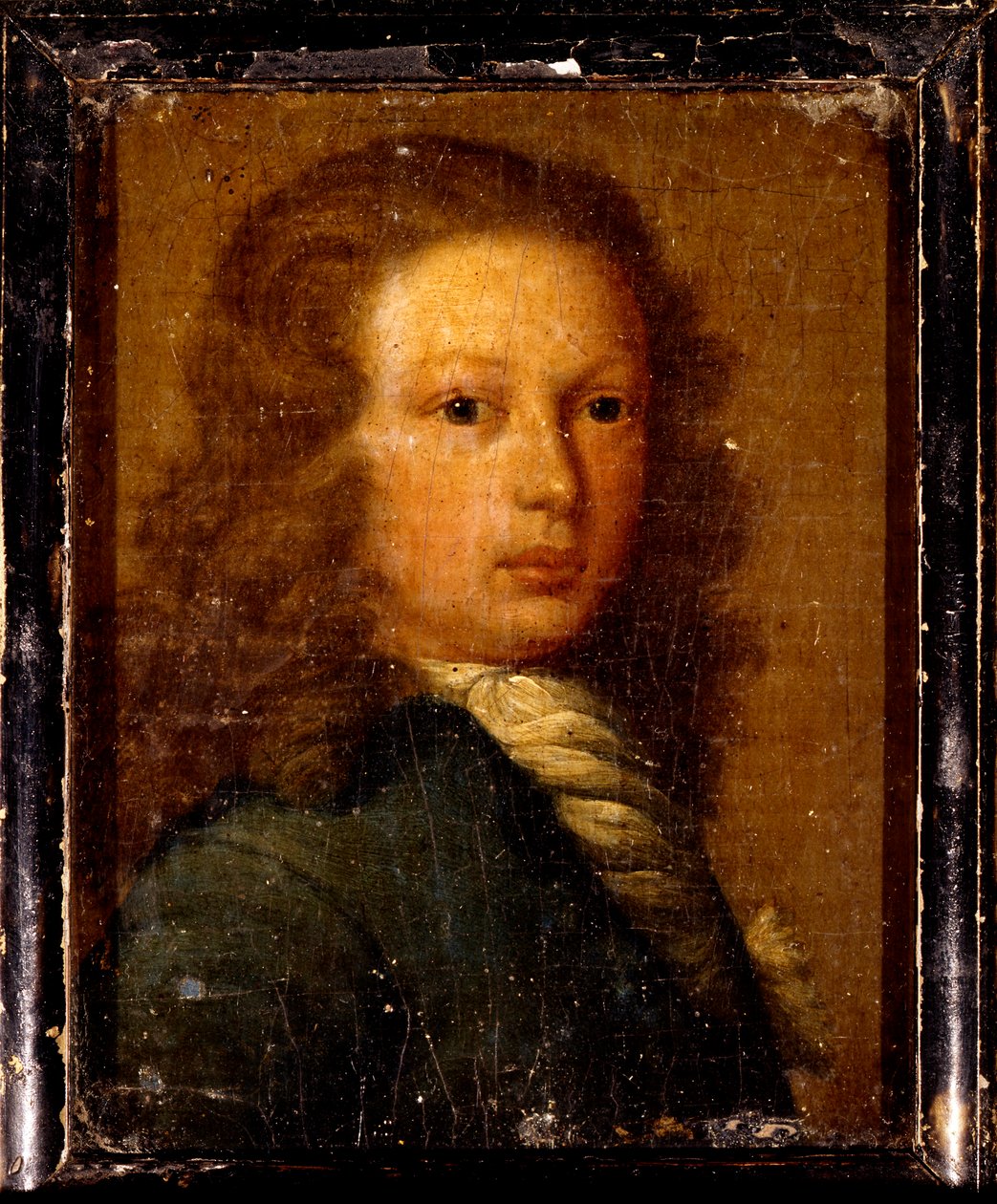 William Kidd kapitány portréja fiatalemberként (olaj, vászon) alkotó: Artist Unknown