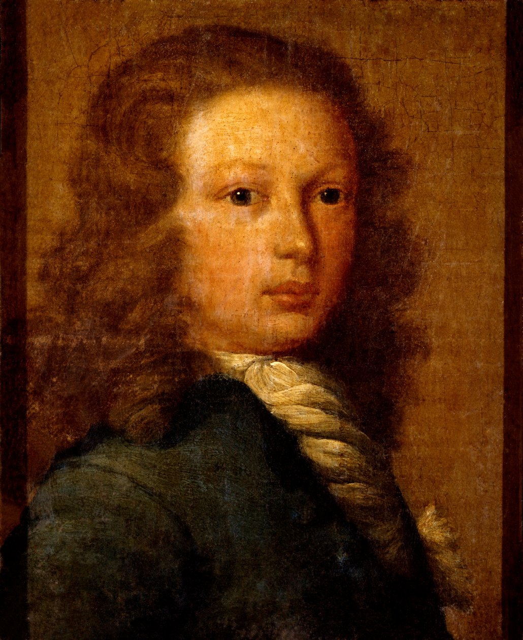 William Kidd kapitány portréja fiatalemberként (olaj, vászon) alkotó: Artist Unknown