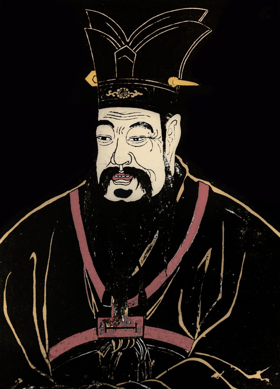Konfucius portréja alkotó: Artist Unknown