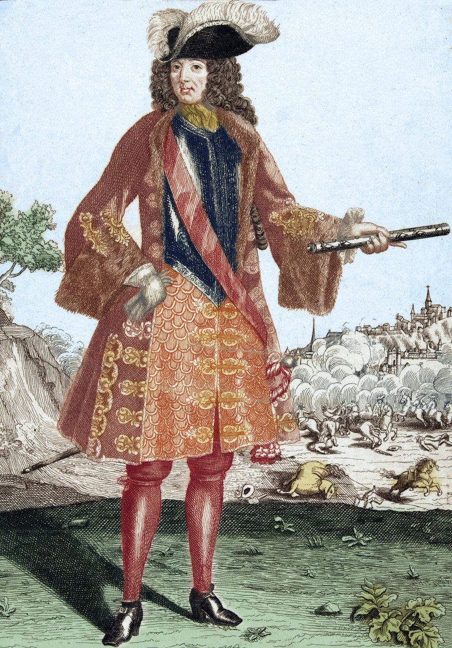 Francois de Neufville marsall, Villeroy hercegének portréja - Francois de Neufville de Villeroy alkotó: Artist Unknown