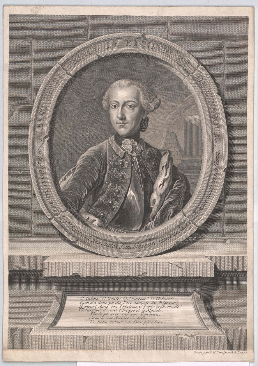 Braunschweig-Wolfenbuettel Albrecht Henrik braunschweigi herceg alkotó: Artist Unknown