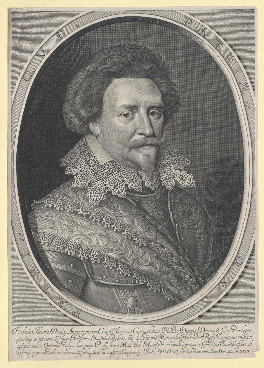 Friedrich Heinrich narancs herceg alkotó: Artist Unknown