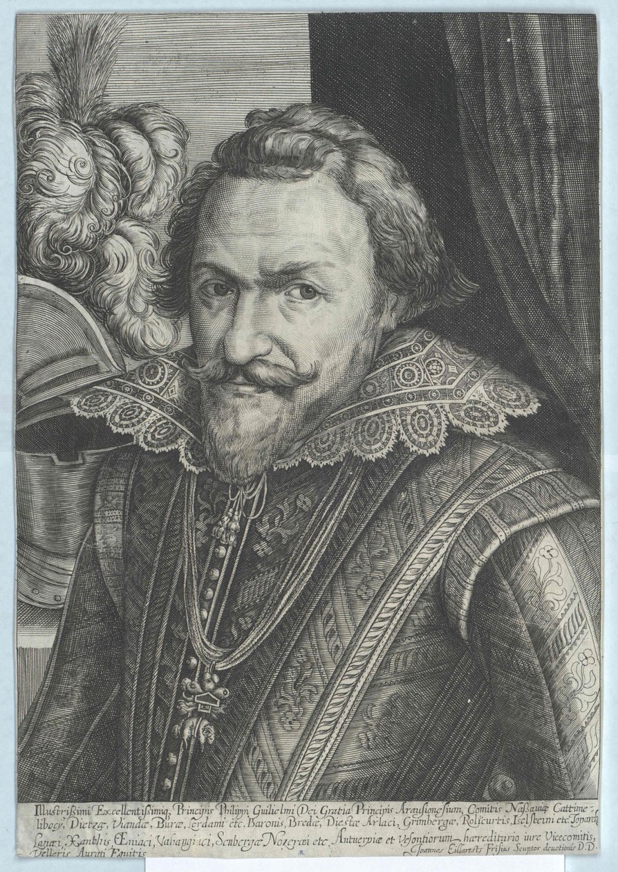 Philipp Wilhelm orániai herceg (nyomtatás) alkotó: Artist Unknown