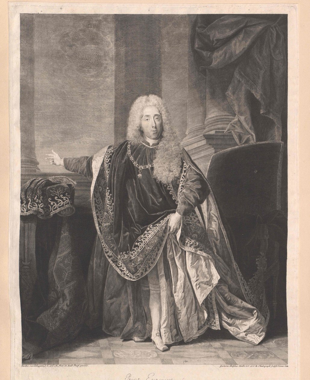Savoyai herceg Carignan Eugene alkotó: Artist Unknown