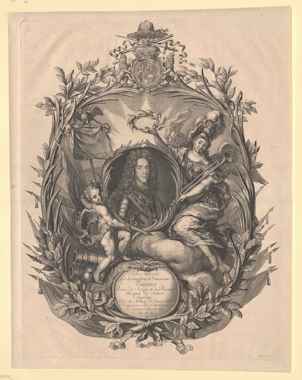 Savoyai herceg Carignan Eugene alkotó: Artist Unknown