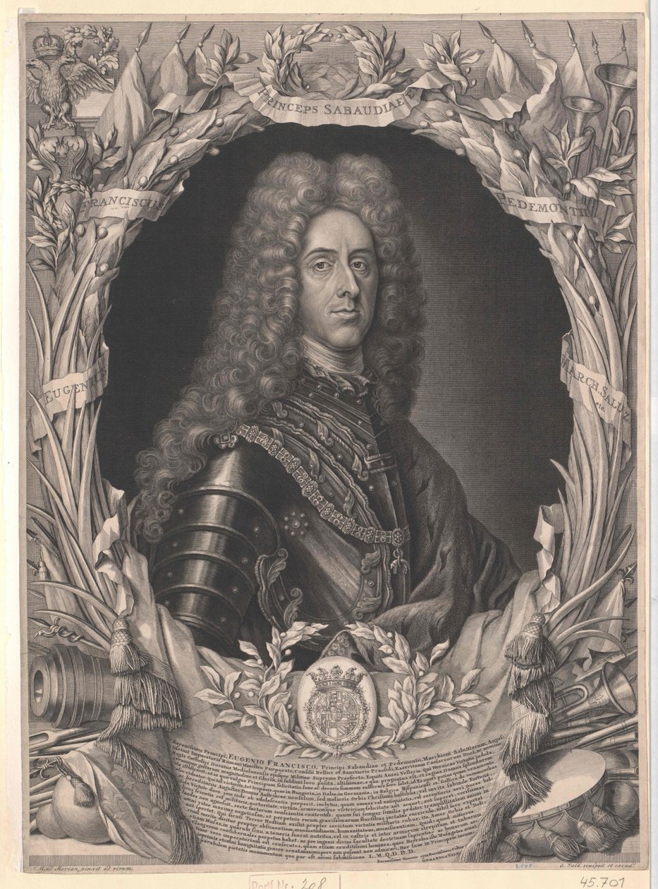 Savoyai herceg Carignan Eugene alkotó: Artist Unknown