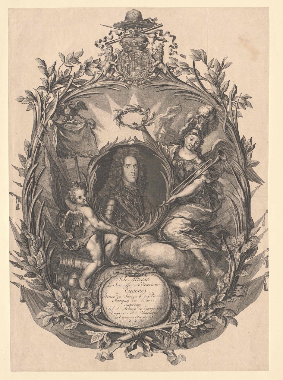 Savoyai herceg Carignan Eugene alkotó: Artist Unknown