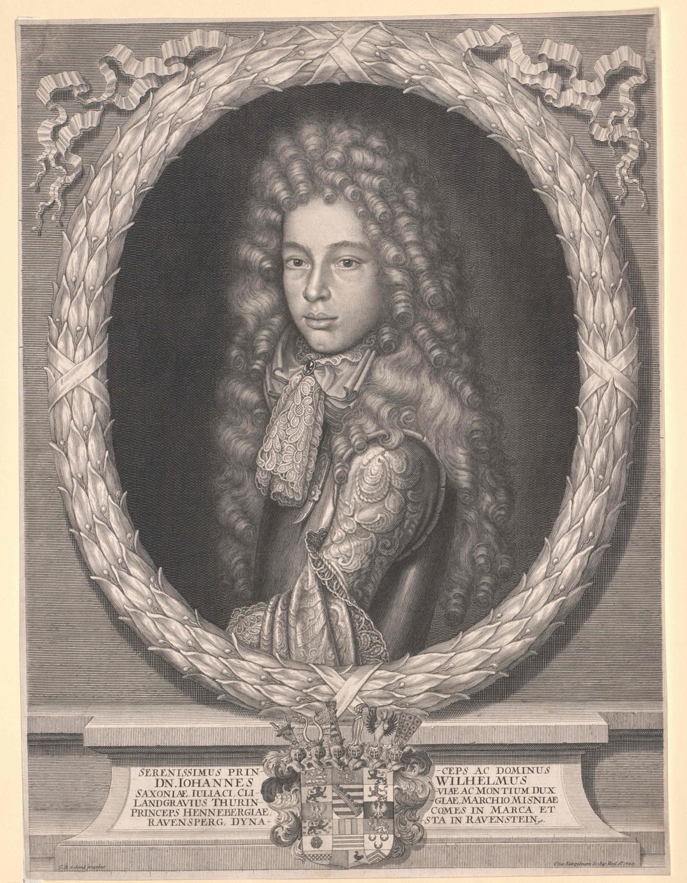 Johann Wilhelm szász-gothai herceg alkotó: Artist Unknown