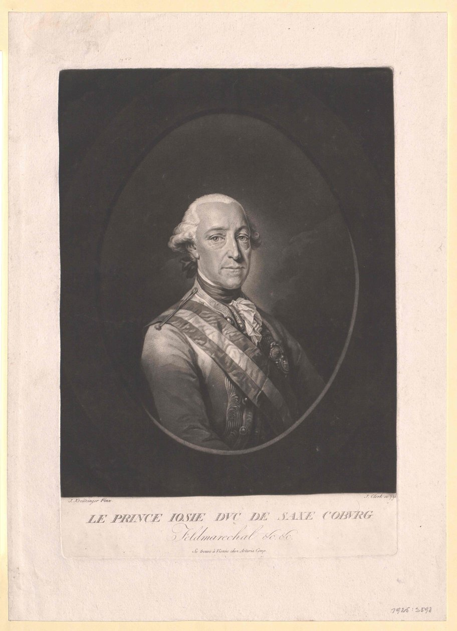 Frederic Josiah szász-coburg-szaalfeldi herceg alkotó: Artist Unknown