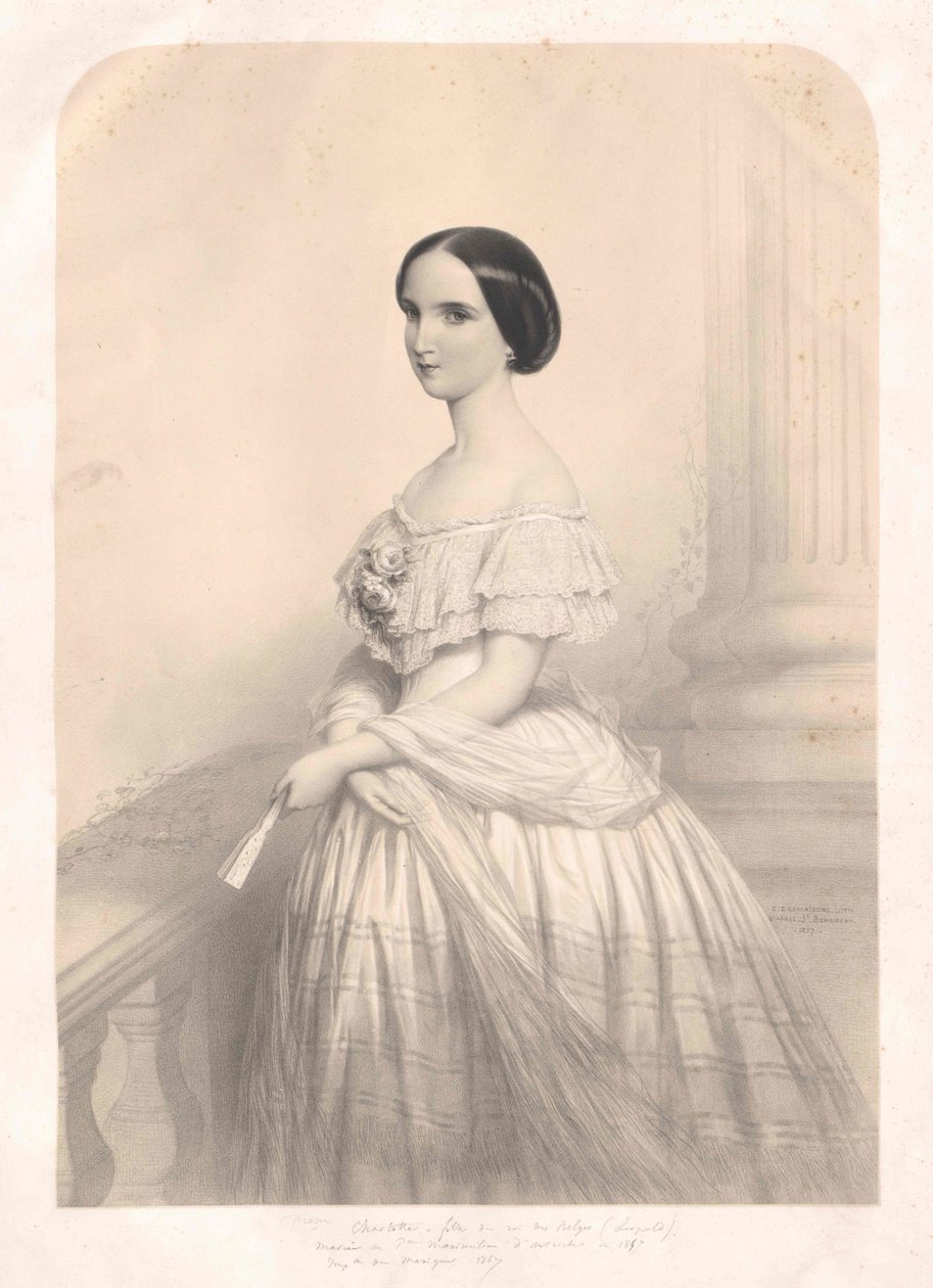 Charlotte belga hercegnő alkotó: Artist Unknown