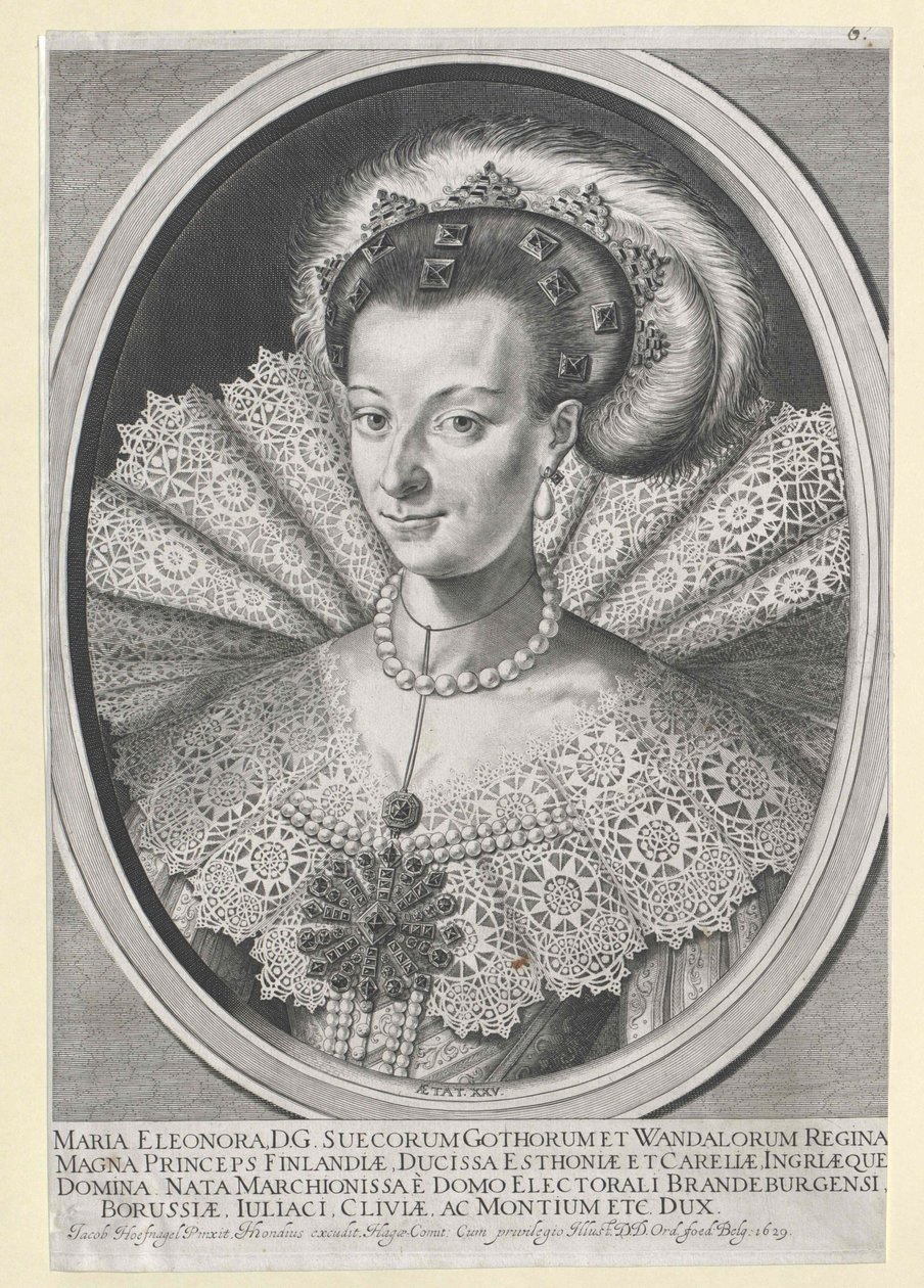 Marie Eleonore brandenburgi hercegnő alkotó: Artist Unknown