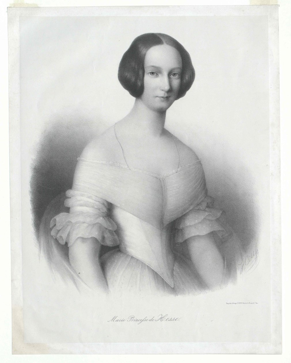 Marie hessen-darmstadti hercegnő alkotó: Artist Unknown