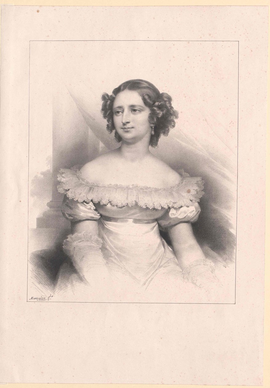 Holstein-Sonderburg-Augustenburg Caroline holsteini hercegnője alkotó: Artist Unknown