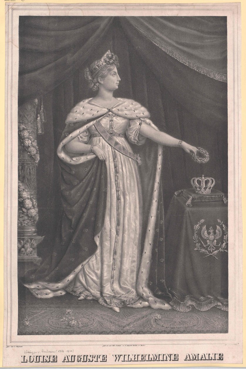 Mecklenburg-Strelitz Louise mecklenburg-strelitz-i hercegnő alkotó: Artist Unknown