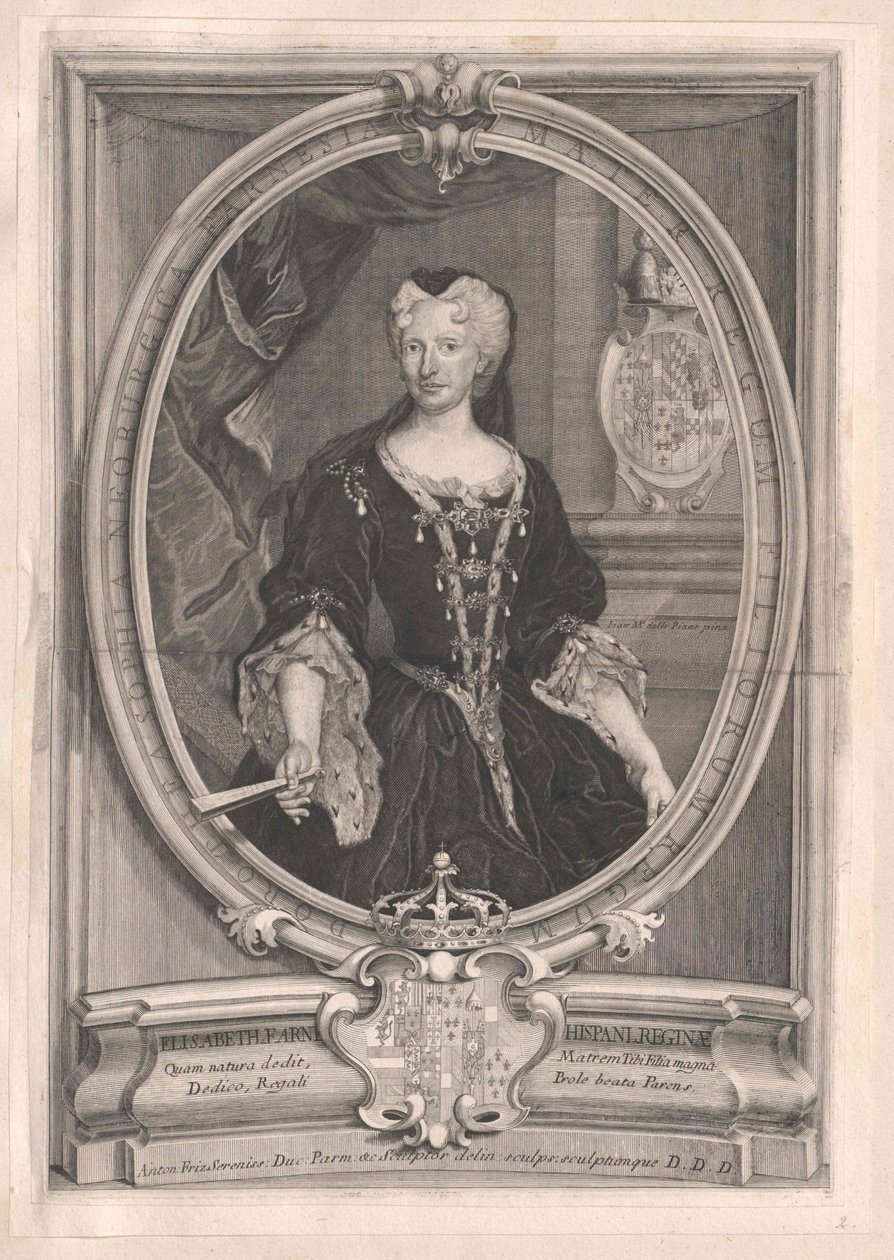 Erzsébet, Parma-Farnese Erzsébet hercegnő alkotó: Artist Unknown