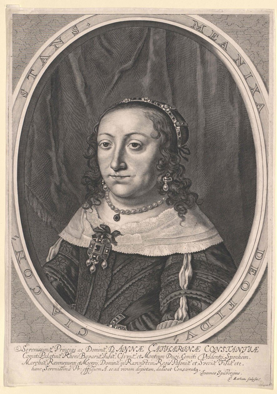 Anna Katharina Constance lengyel hercegnő alkotó: Artist Unknown