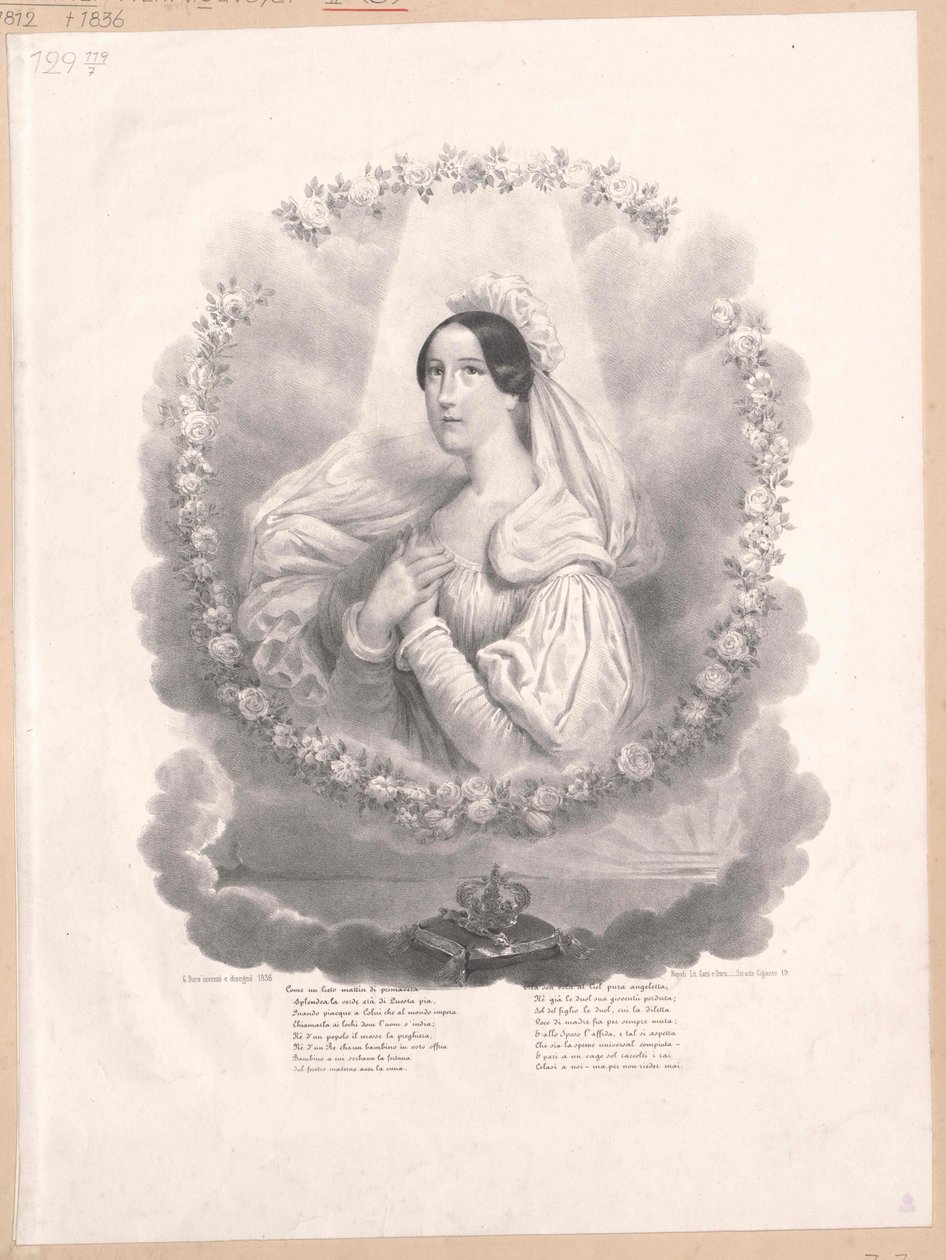 Christine Savoyai hercegnő (nyomtatás) alkotó: Artist Unknown