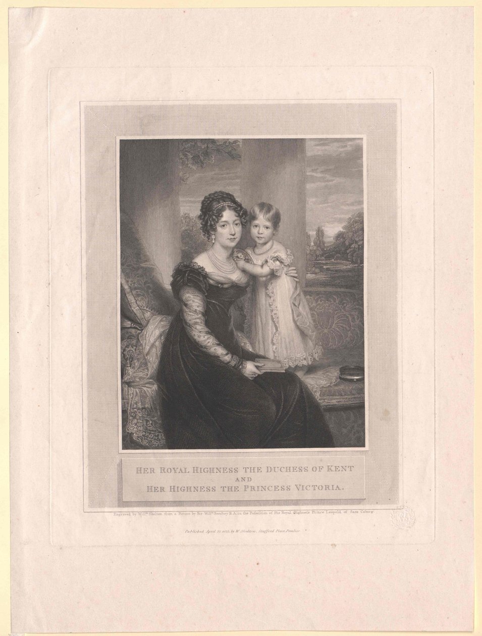 Szász Coburg-Saalfeld Viktória hercegnő alkotó: Artist Unknown