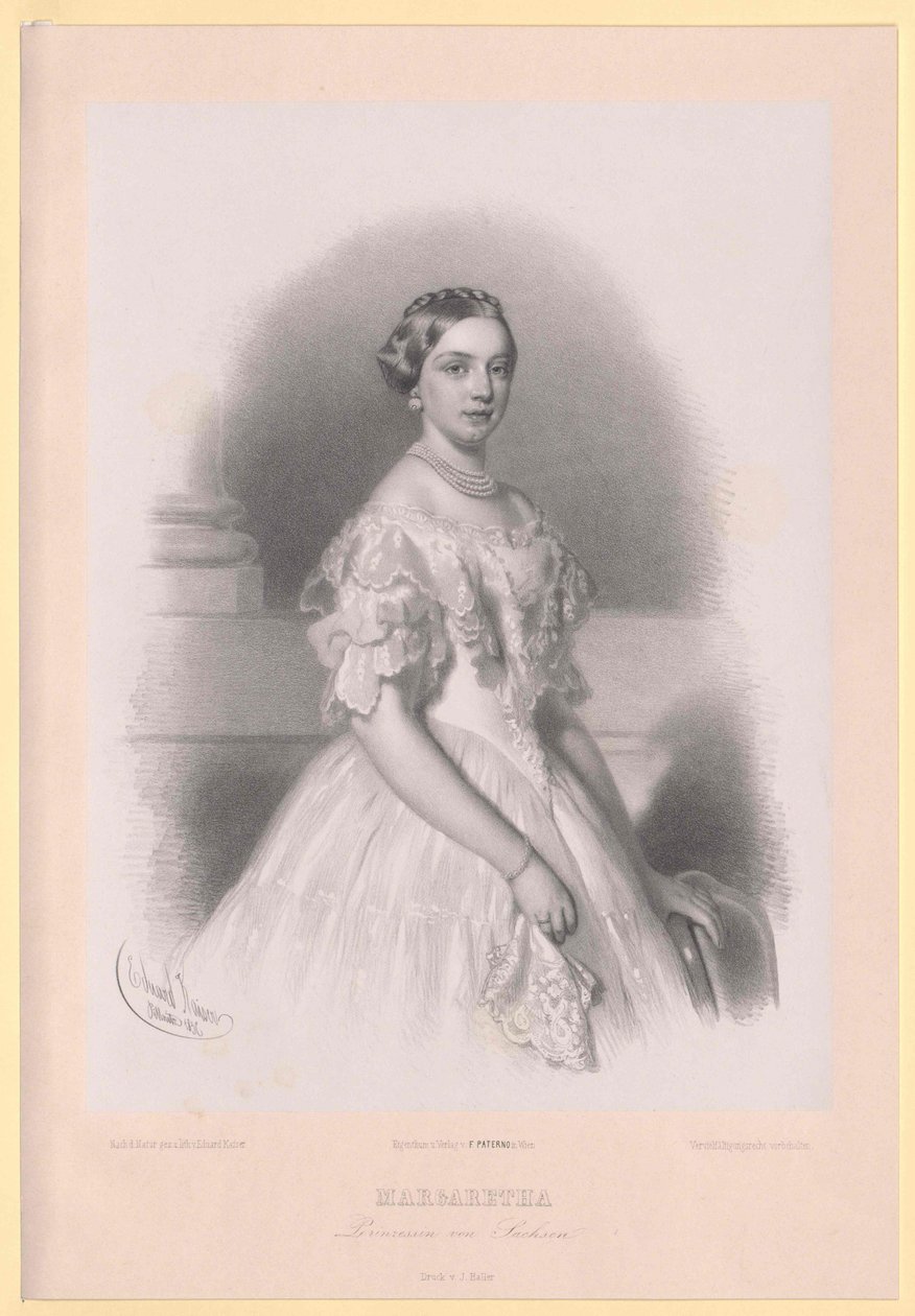 Margit szász hercegnő alkotó: Artist Unknown
