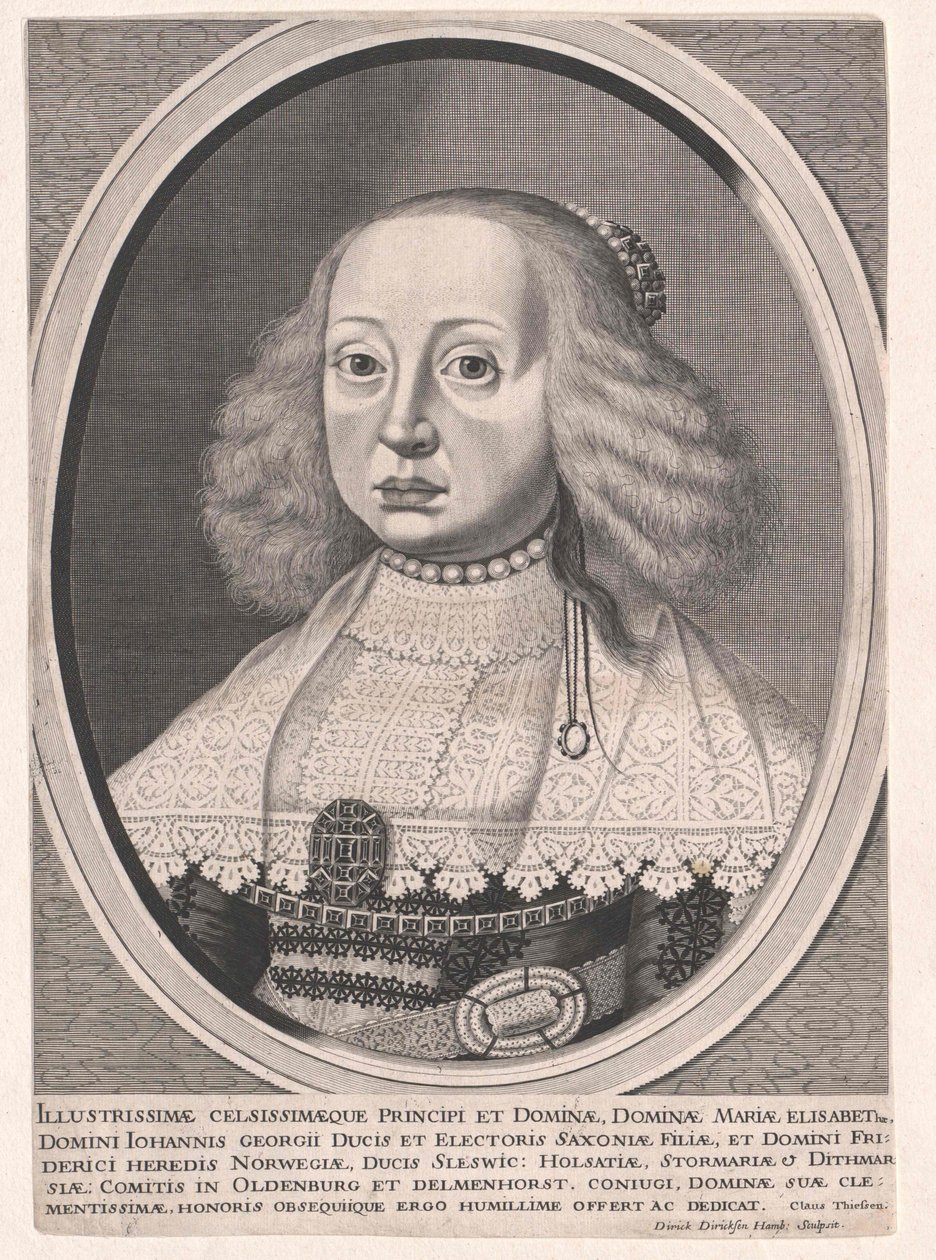 Mária Erzsébet szász hercegnő alkotó: Artist Unknown