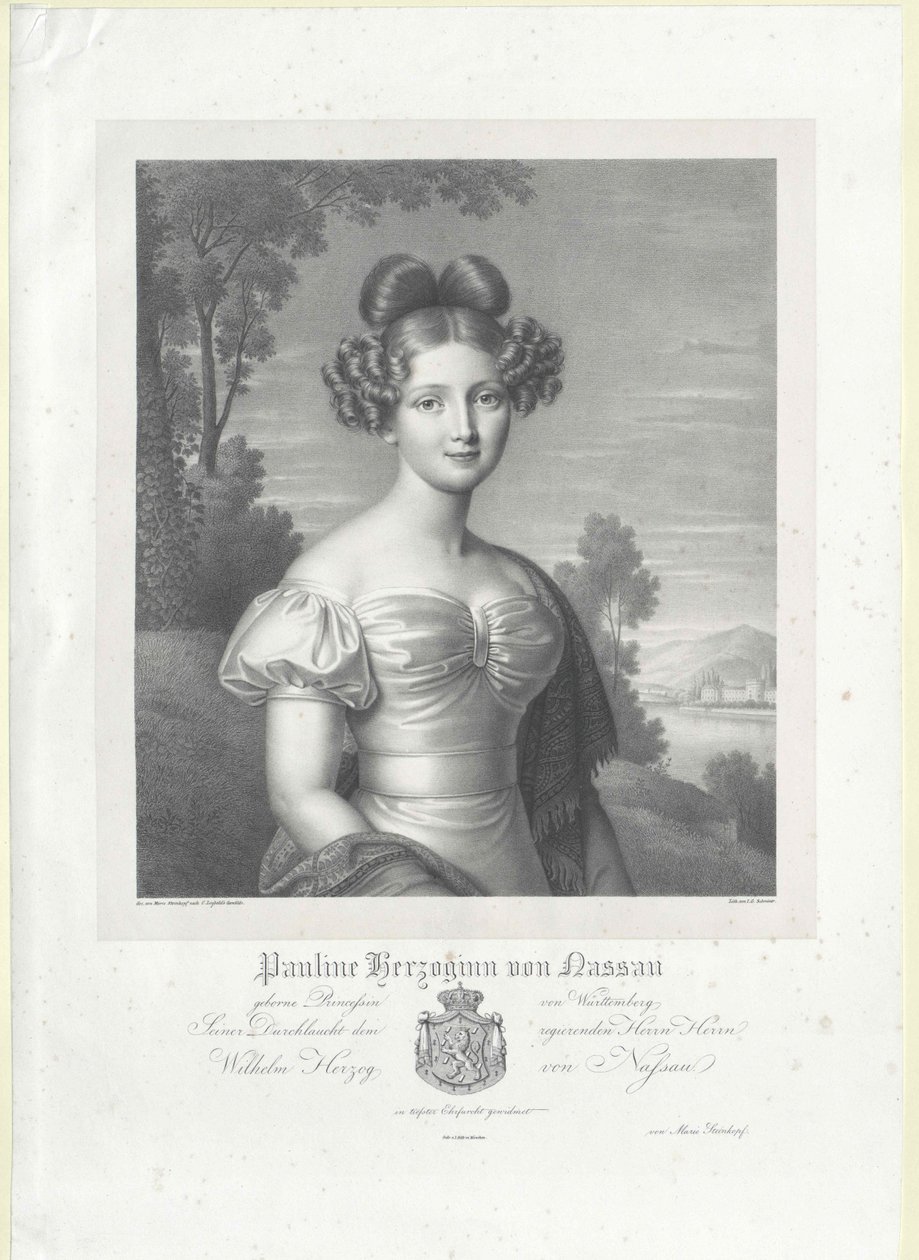 Pauline württembergi hercegnő alkotó: Artist Unknown
