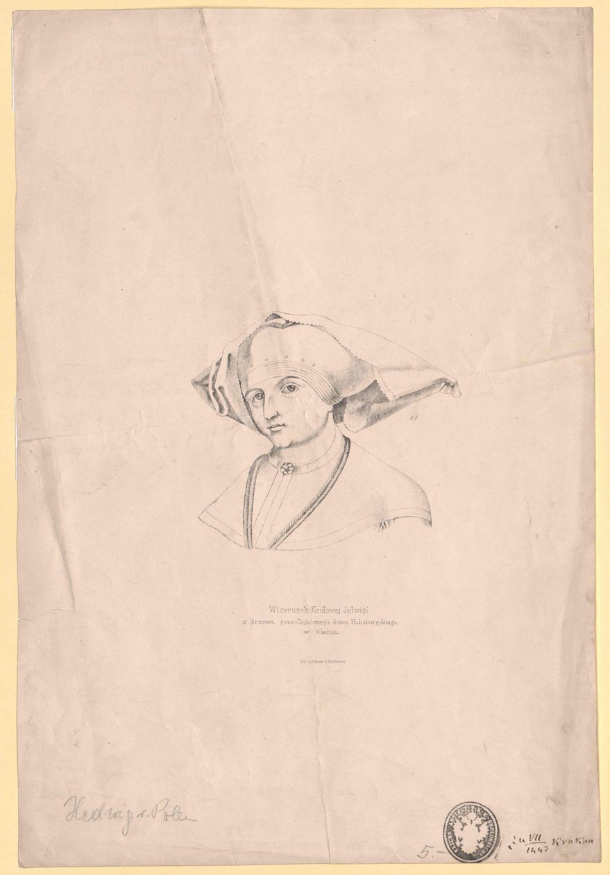Jadwiga lengyel királynő alkotó: Artist Unknown