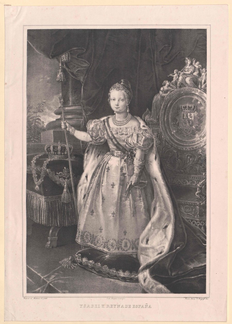 II. Izabella spanyol királynő alkotó: Artist Unknown