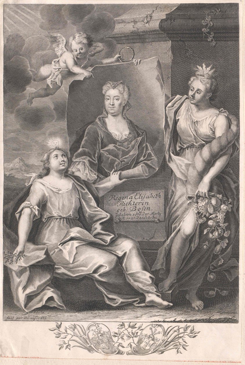 Regina Elisabeth Bose asszony alkotó: Artist Unknown