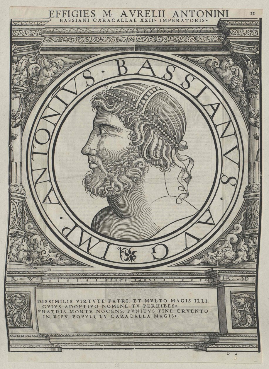 Caracalla római császár alkotó: Artist Unknown