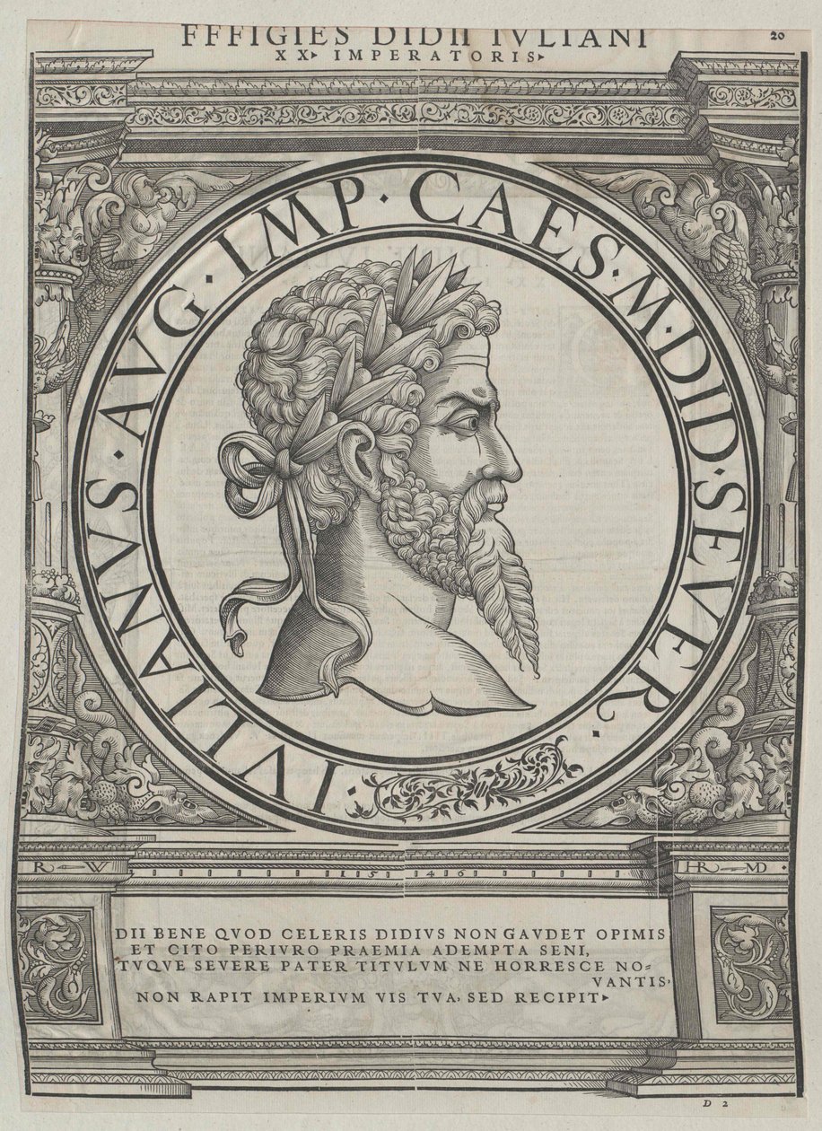 Didius Julianus római császár alkotó: Artist Unknown