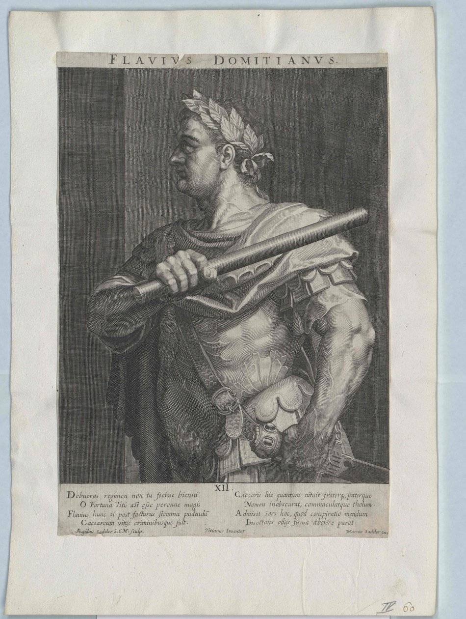 Domitianus római császár alkotó: Artist Unknown