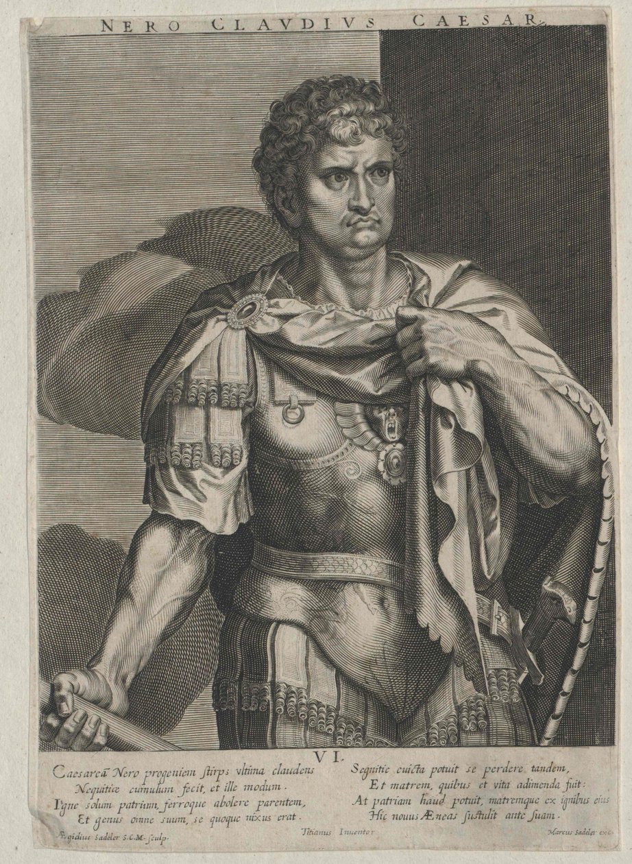 Néró római császár alkotó: Artist Unknown